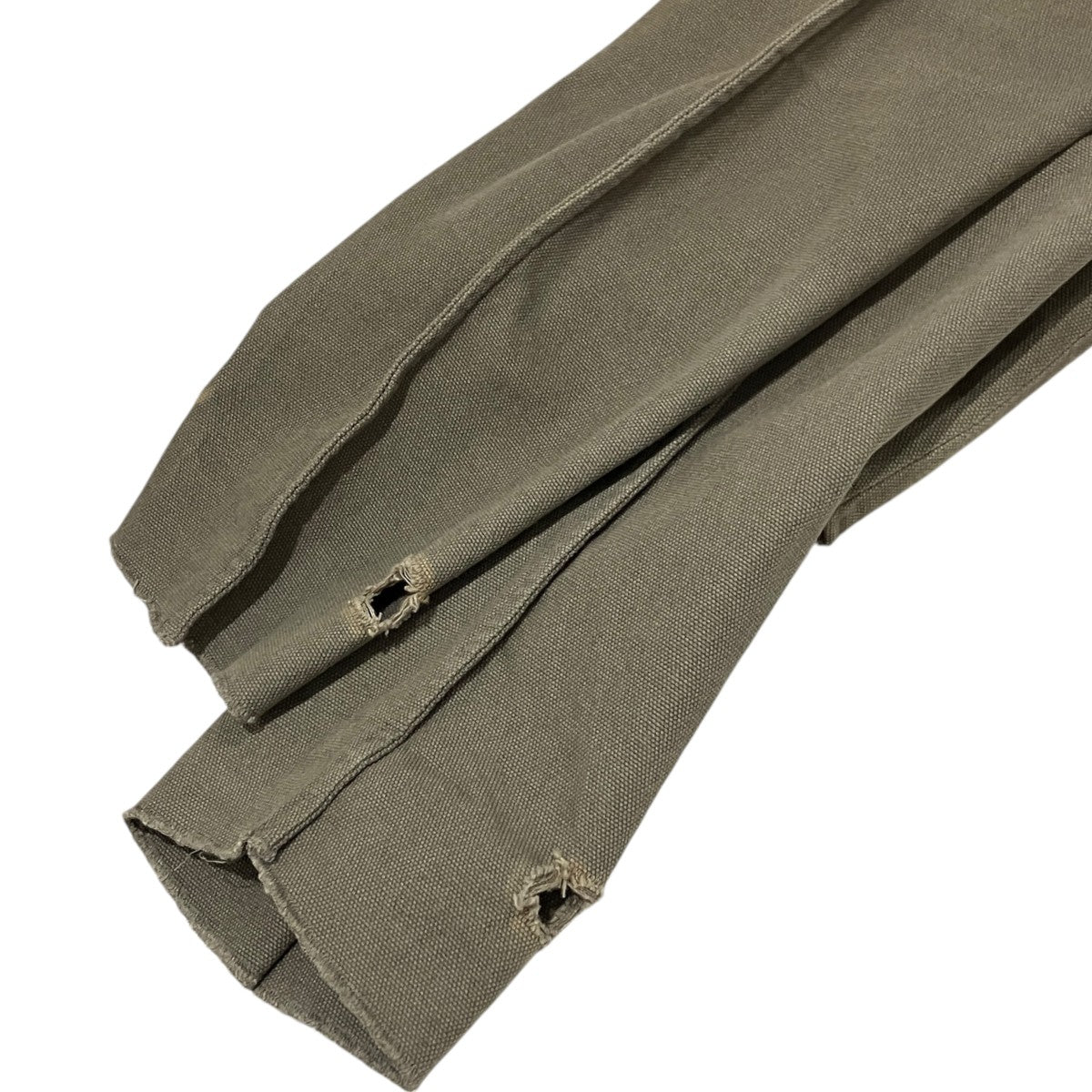 MAISON MARTIN MARGIELA×H＆M キャンバスジップパンツ 古着・中古-4枚目のアイテム画像