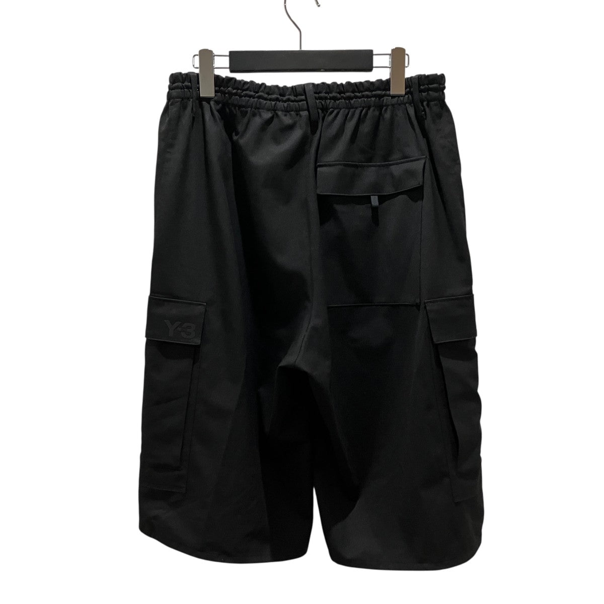 Y-3 【CLASSIC REFINED WOOL STRETCH CARGO SHORTS】ウールエステルハーフパンツFN3401 古着・中古-2枚目のアイテム画像