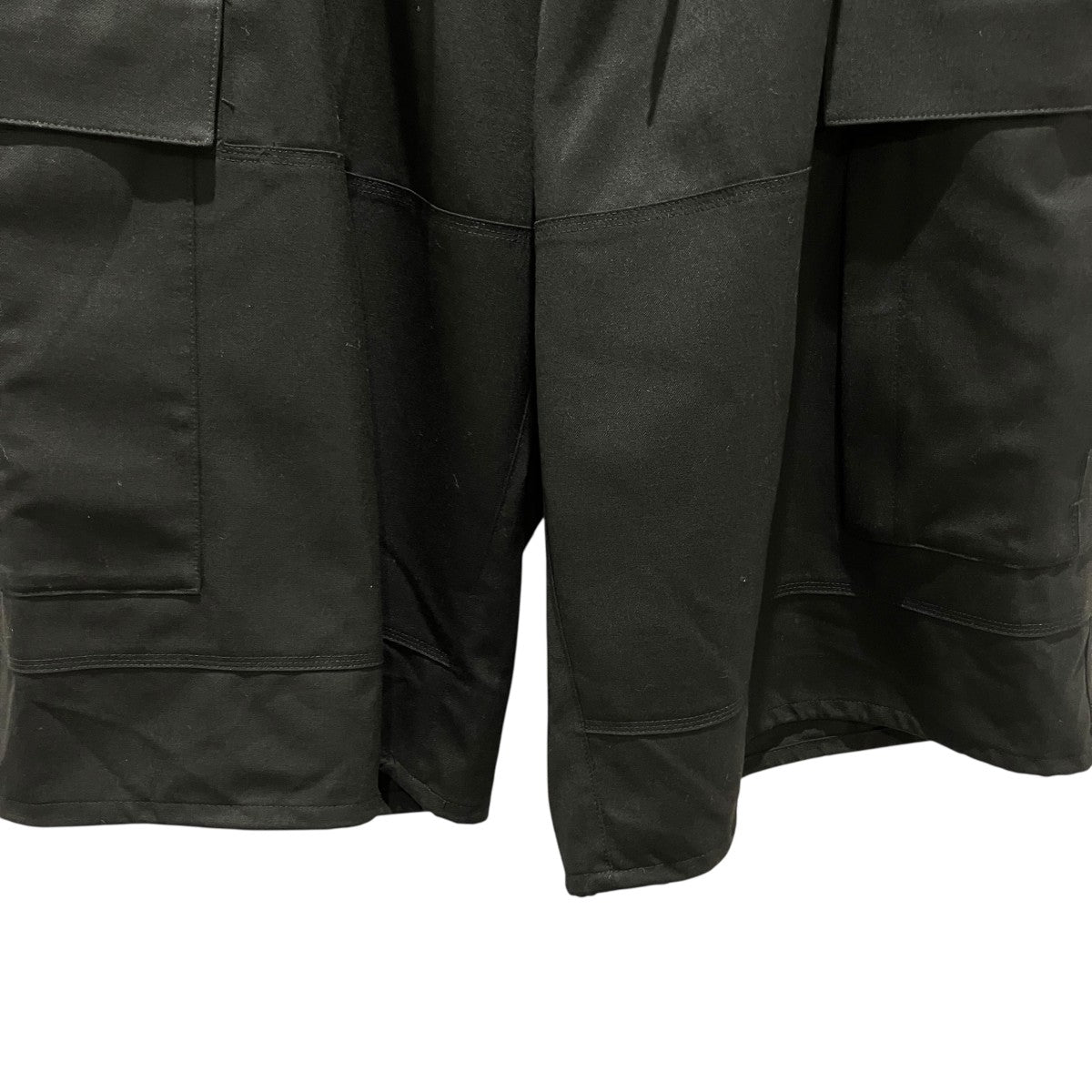 Y-3 【CLASSIC REFINED WOOL STRETCH CARGO SHORTS】ウールエステルハーフパンツFN3401 古着・中古-4枚目のアイテム画像