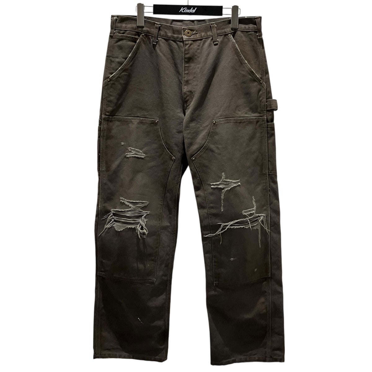 KAMIYA 25AW【BORO Duck Painter Pants】ペインターダメージパンツG11PT026 古着・中古-1枚目のアイテム画像