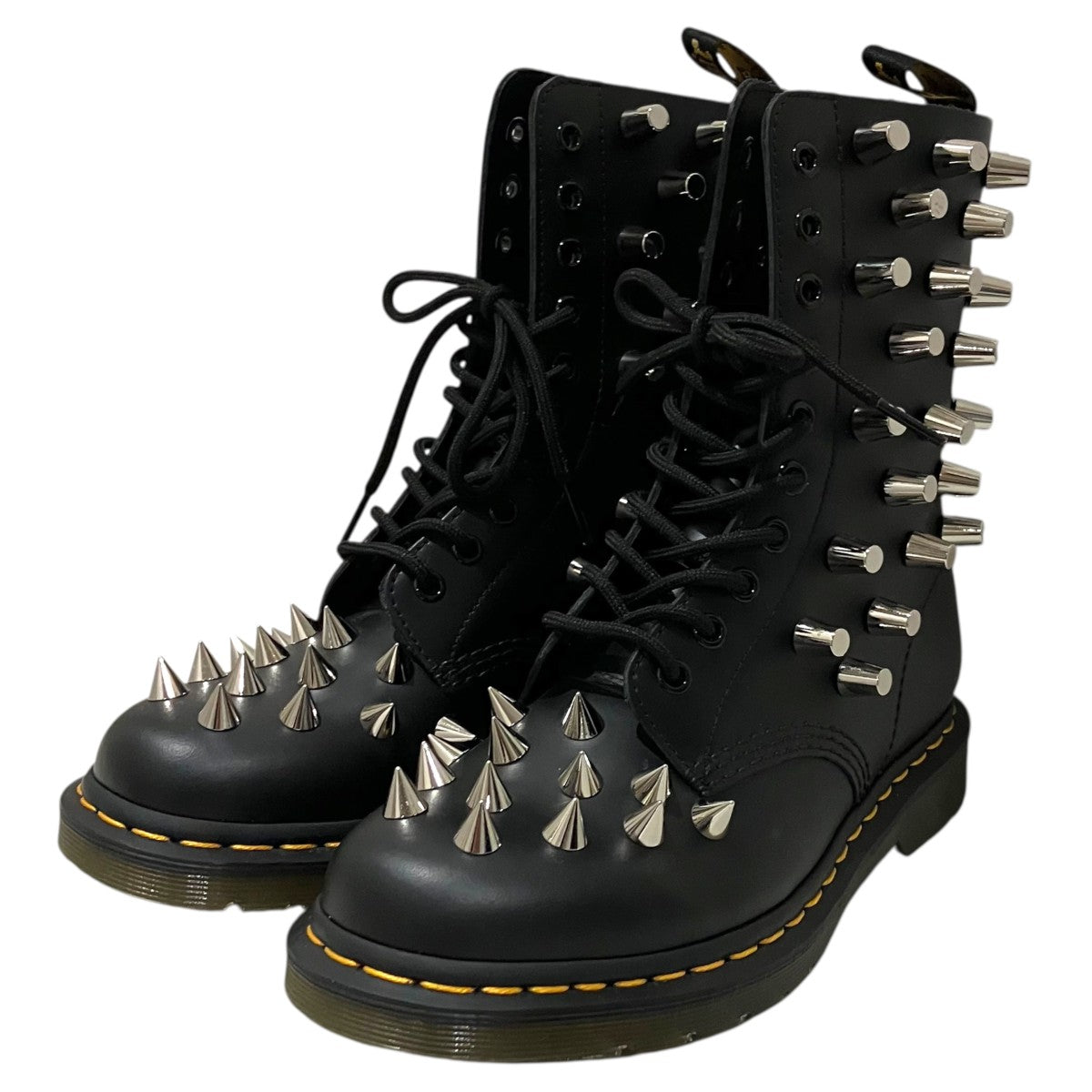 JUNYA WATANABE CDG×Dr．Martens 25AWスタッズブーツJP-K101 古着・中古-1枚目のアイテム画像
