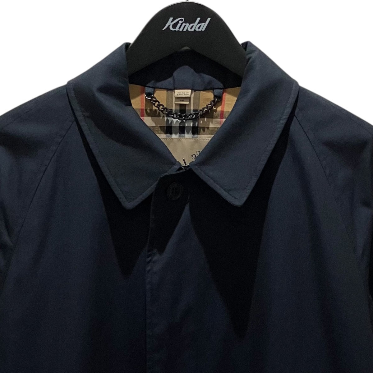 BURBERRY(バーバリー) ステンカラーコート ネイビー サイズ 46｜【公式
