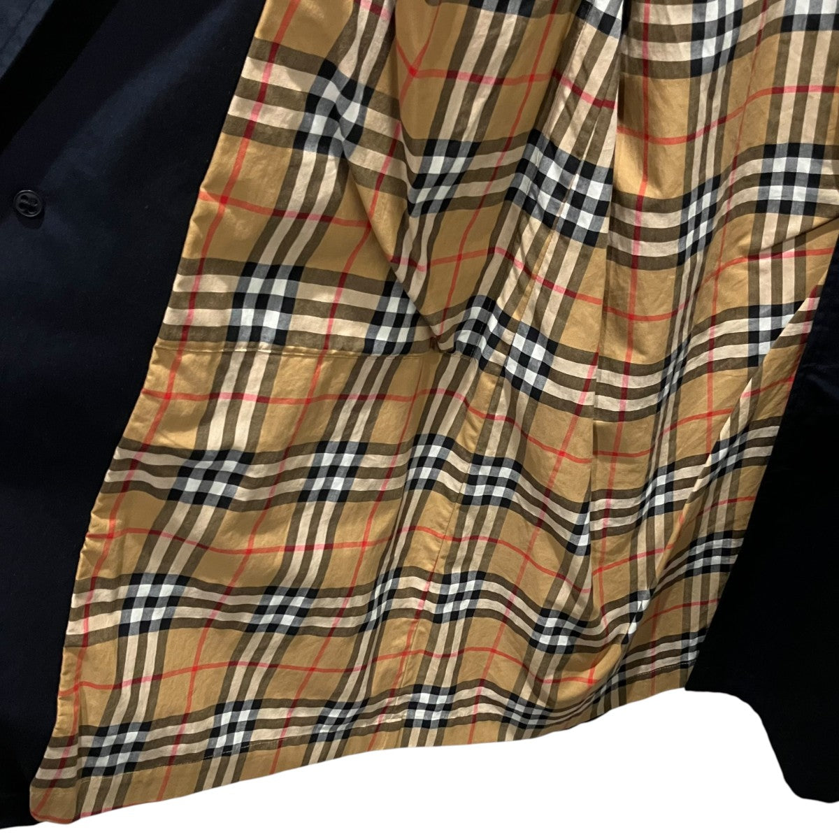 BURBERRY(バーバリー) ステンカラーコート ネイビー サイズ 46｜【公式