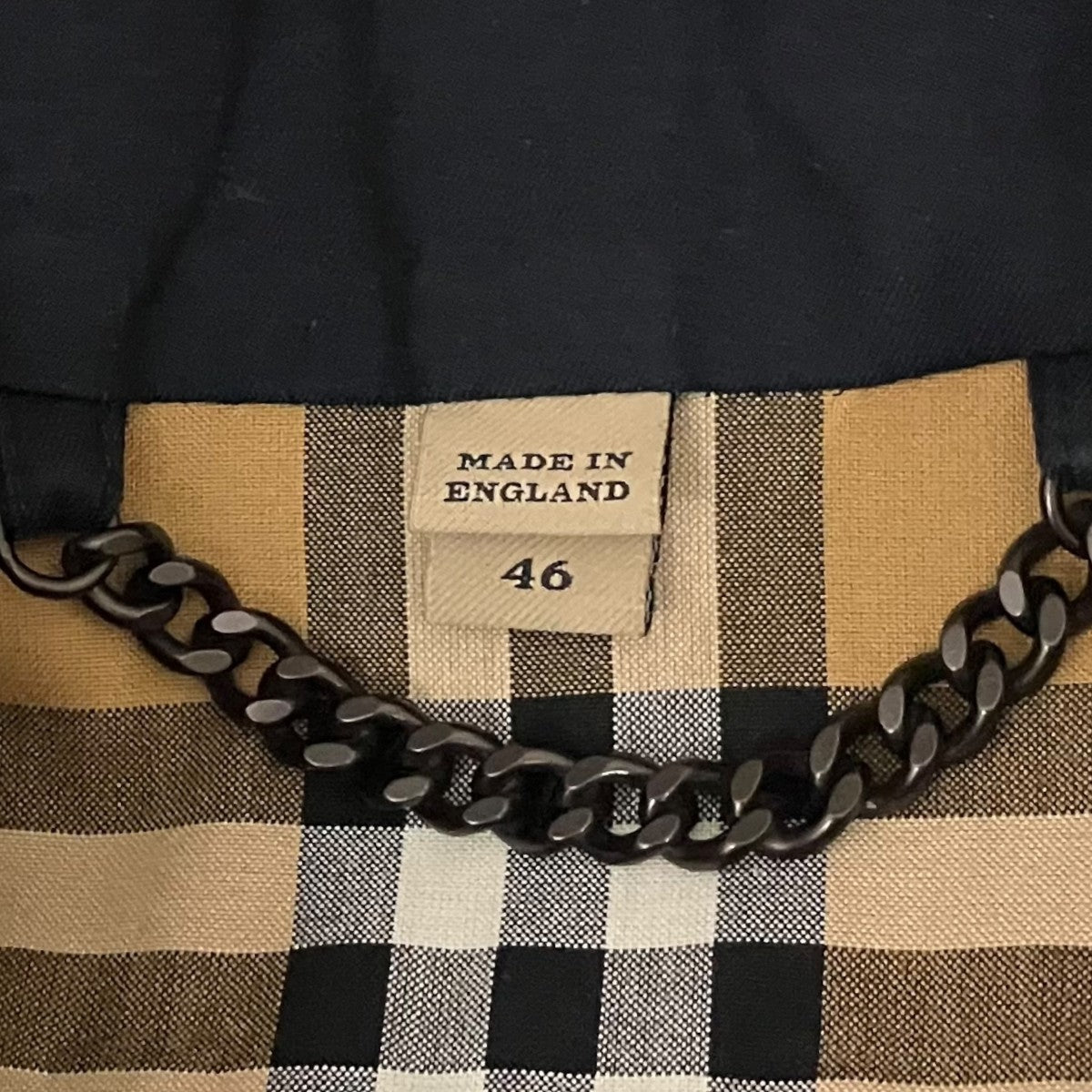 BURBERRY(バーバリー) ステンカラーコート ネイビー サイズ 46｜【公式