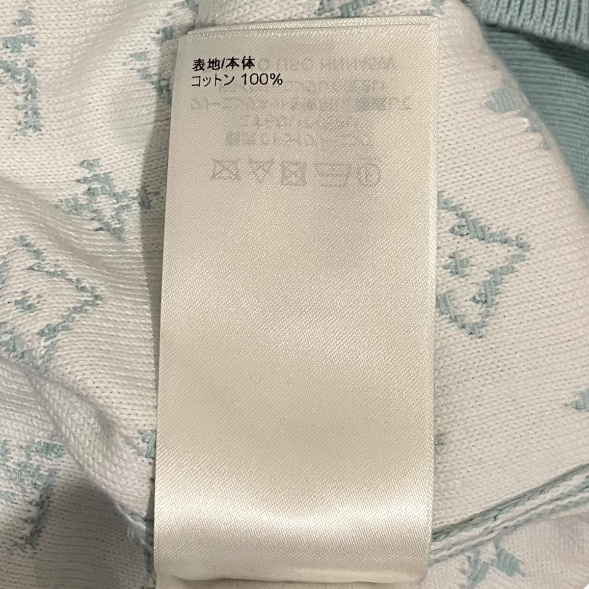 モノグラムニットプルオーバーパーカーRM231Q USO HNN45W