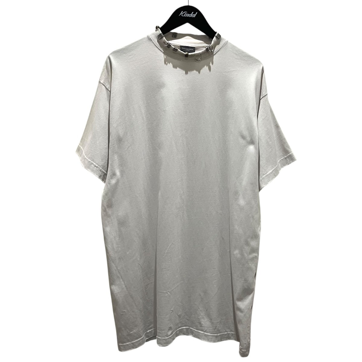 ピアス装飾ダメージ加工Tシャツ761460