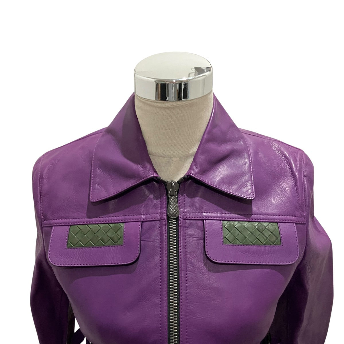 BOTTEGA VENETA レザージャケット513799 古着・中古-3枚目のアイテム画像