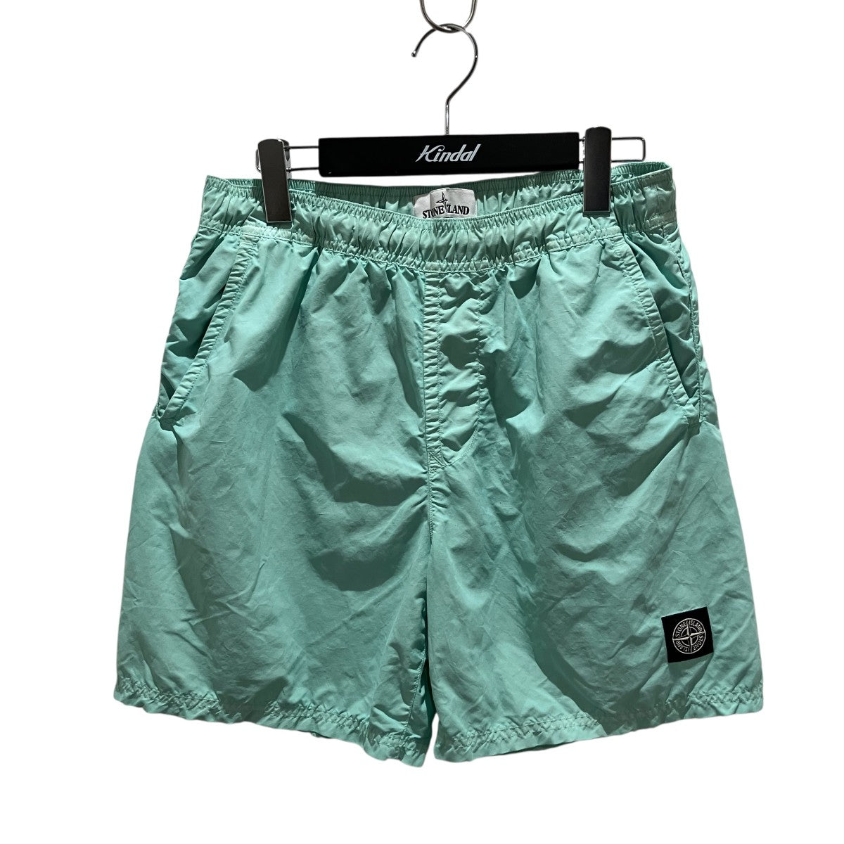 STONE ISLAND 21SSナイロンハーフパンツ7415B0946 古着・中古-1枚目のアイテム画像