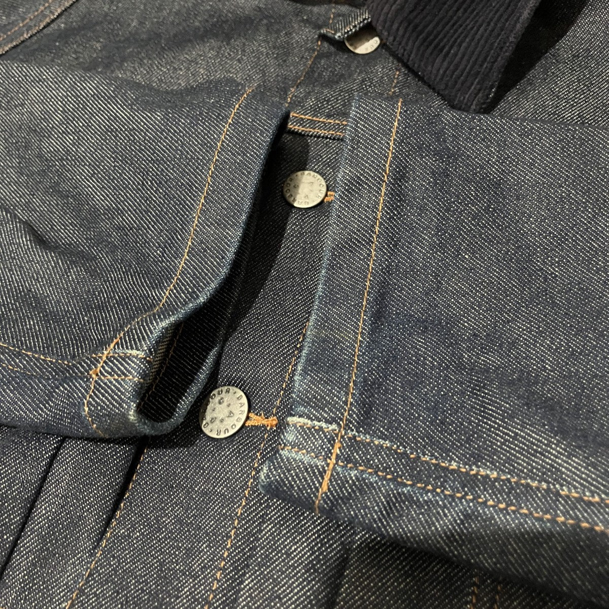 Barbour×A．P．C． デニムジャケット251MCAS173 古着・中古-5枚目のアイテム画像