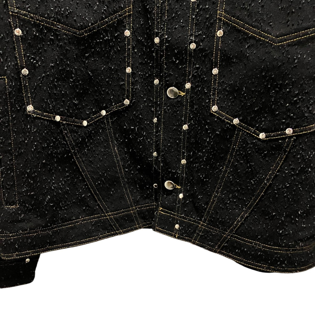 TAUPE 【STUDS JQ DENIM JACKET】デニムジャケットTPM25302001 古着・中古-4枚目のアイテム画像