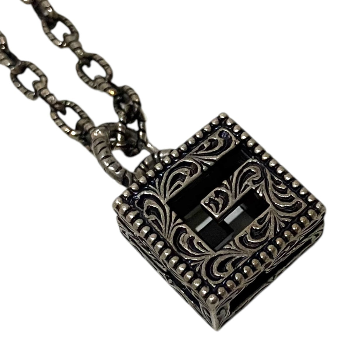 GUCCI 【スクエアG キューブペンダント】ペンダント552768 J840 古着・中古-3枚目のアイテム画像
