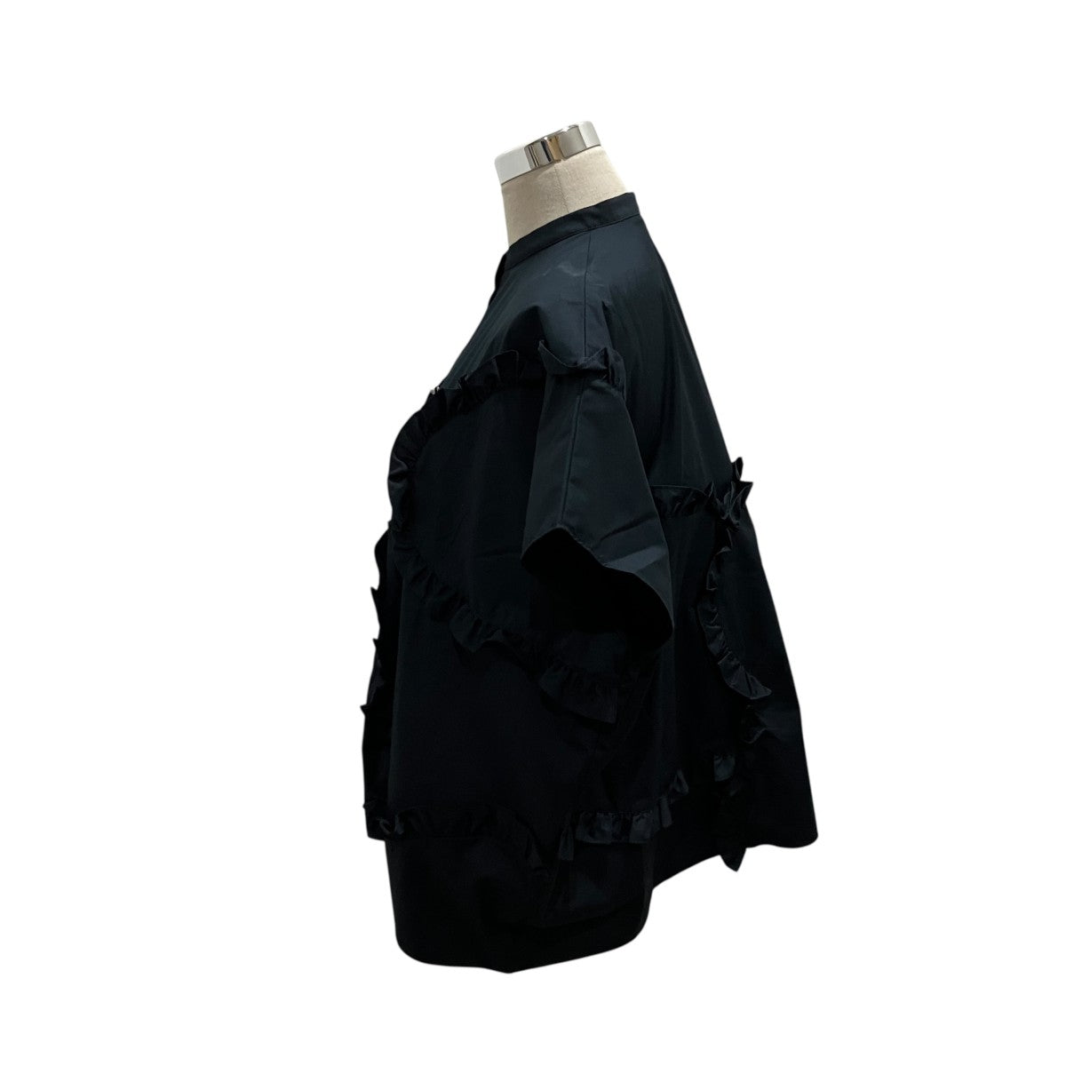 ENFOLD 26SS【ALIEN FRILL SQUARE SHIRT】フリルシャツ300JS230-3721 古着・中古-5枚目のアイテム画像