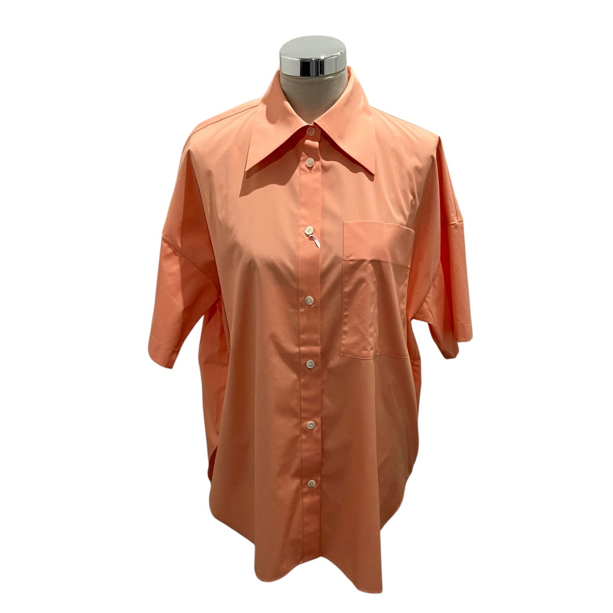 ENFOLD 26SS【HALF-SLEEVES BOX SHIRT】半袖シャツ300JS130-1831 古着・中古-1枚目のアイテム画像