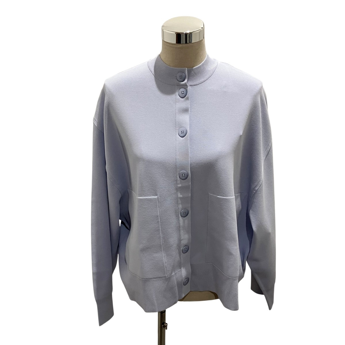 ENFOLD 26SS【BOX WIDE-CARDIGAN】クルーネックカーディガン300JS170-2151 古着・中古-1枚目のアイテム画像
