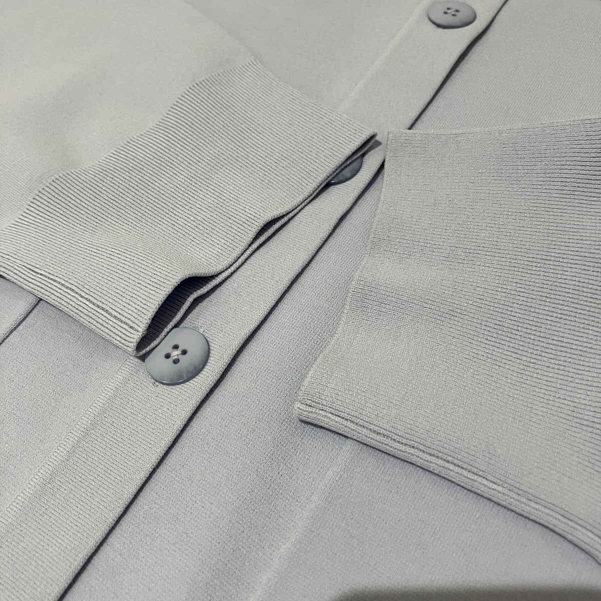 ENFOLD(エンフォルド) 26SS【BOX WIDE-CARDIGAN】クルーネック