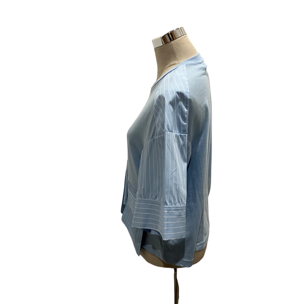 nagonstans 26SS【woven combi t-shirt】切替Tシャツ470JS480-2071 古着・中古-5枚目のアイテム画像