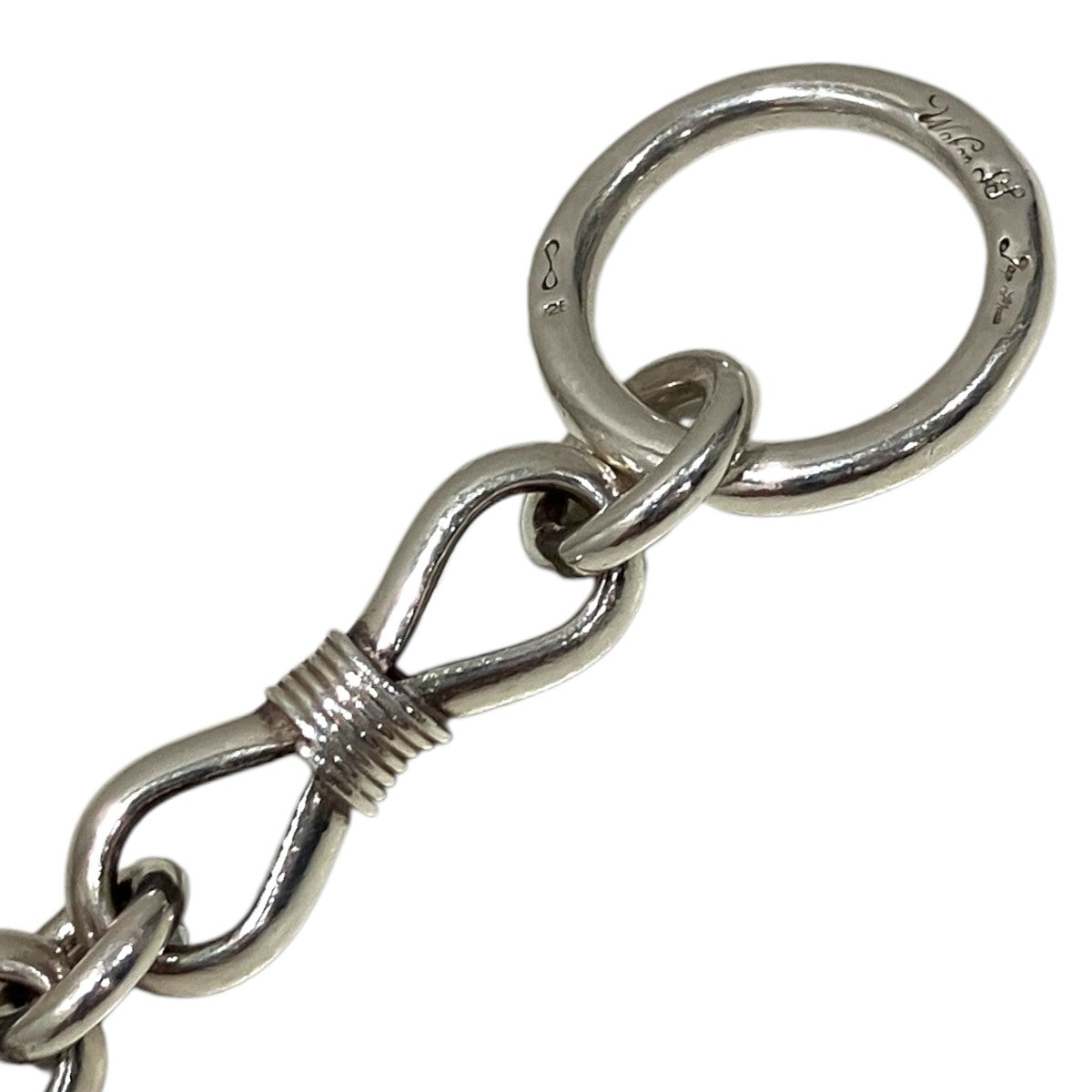 WAKAN Silver smith 【ALL mebiusu hook bracelet】チェーンブレスレットBN-065 古着・中古-6枚目のアイテム画像