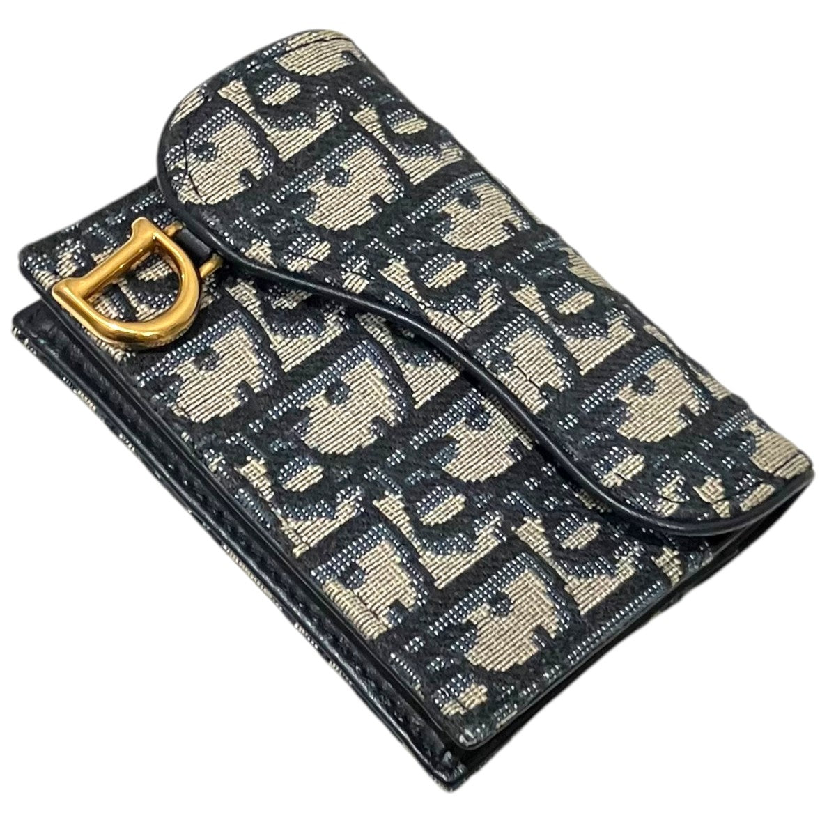 DIOR 【トロッター オブリーク ジャガード】ウォレット 古着・中古-1枚目のアイテム画像