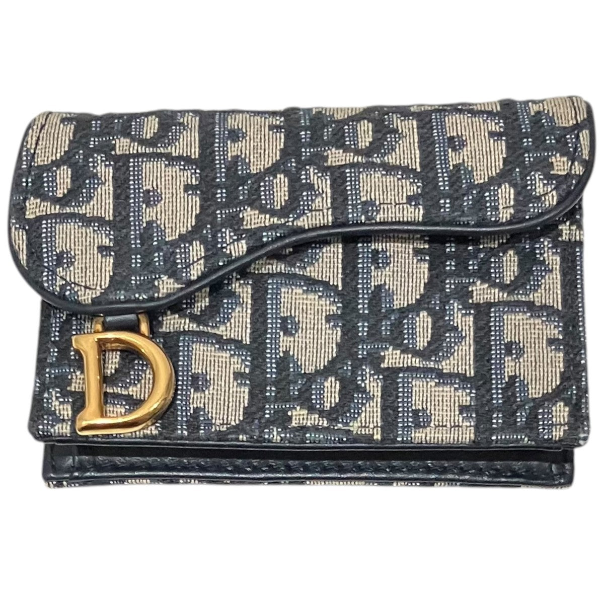 DIOR 【トロッター オブリーク ジャガード】ウォレット 古着・中古-2枚目のアイテム画像