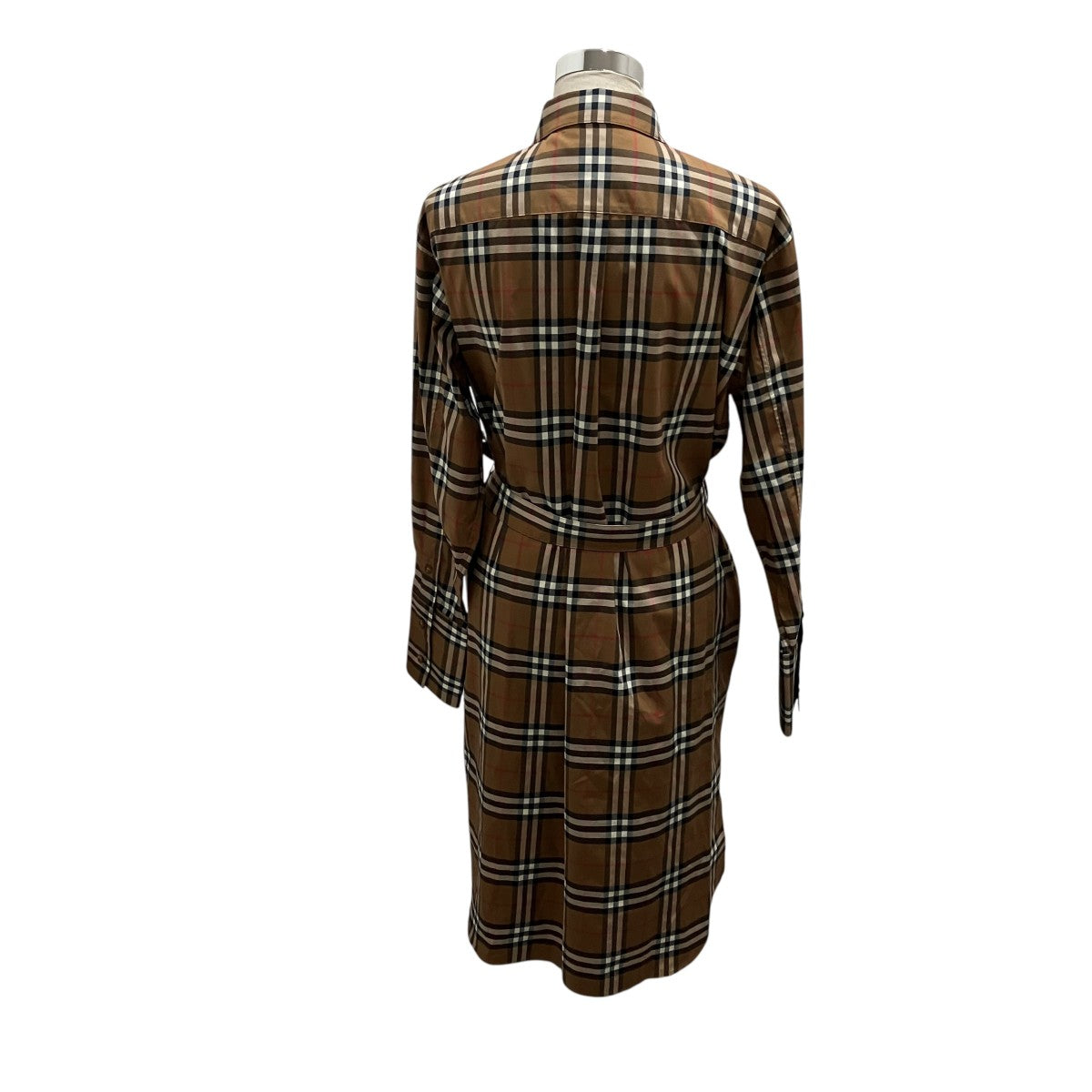 BURBERRY チェックシャツワンピース8093477 古着・中古-2枚目のアイテム画像