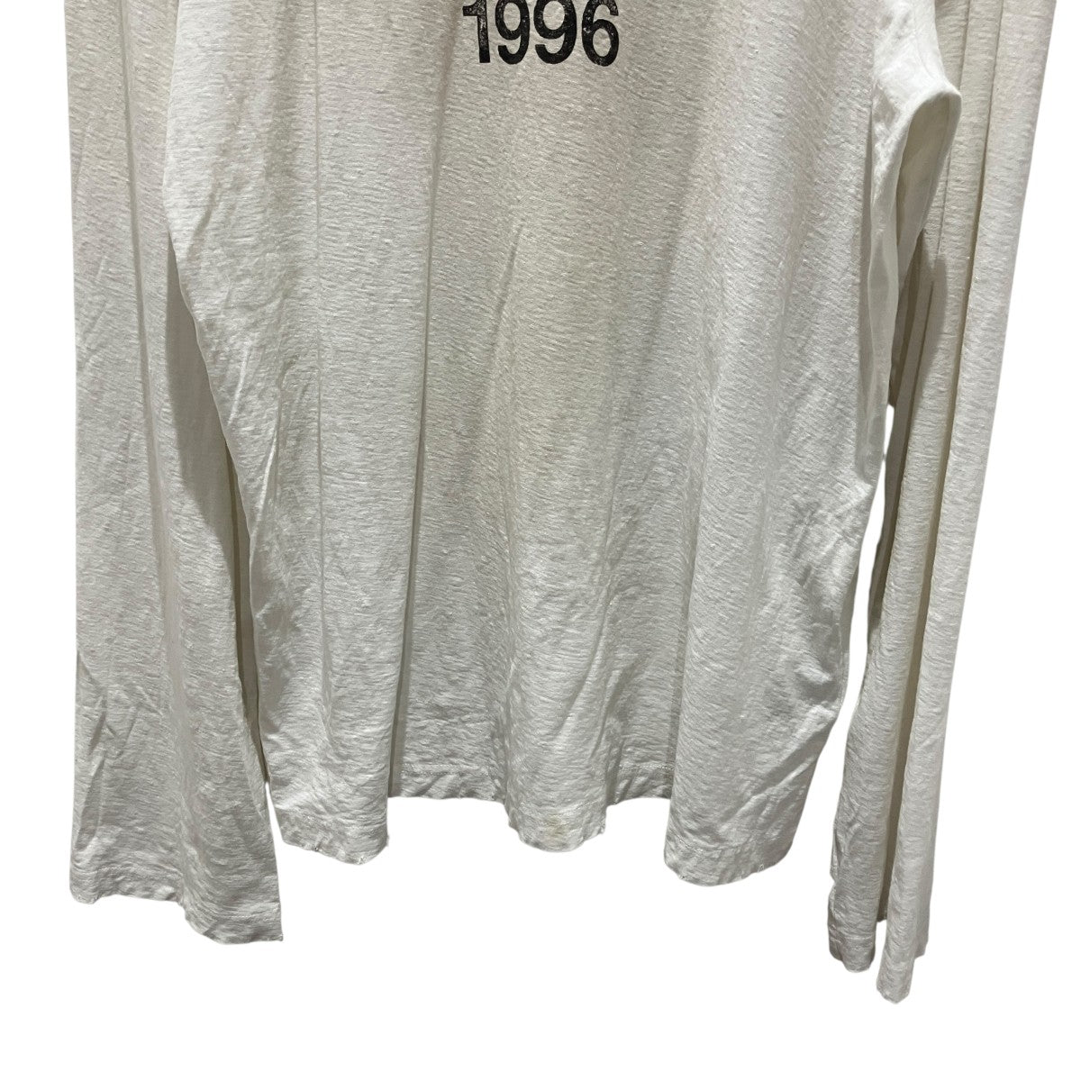 ACNE STUDIOS スプレー仕上げ1996ロゴTシャツ長袖カットソー 古着・中古-4枚目のアイテム画像