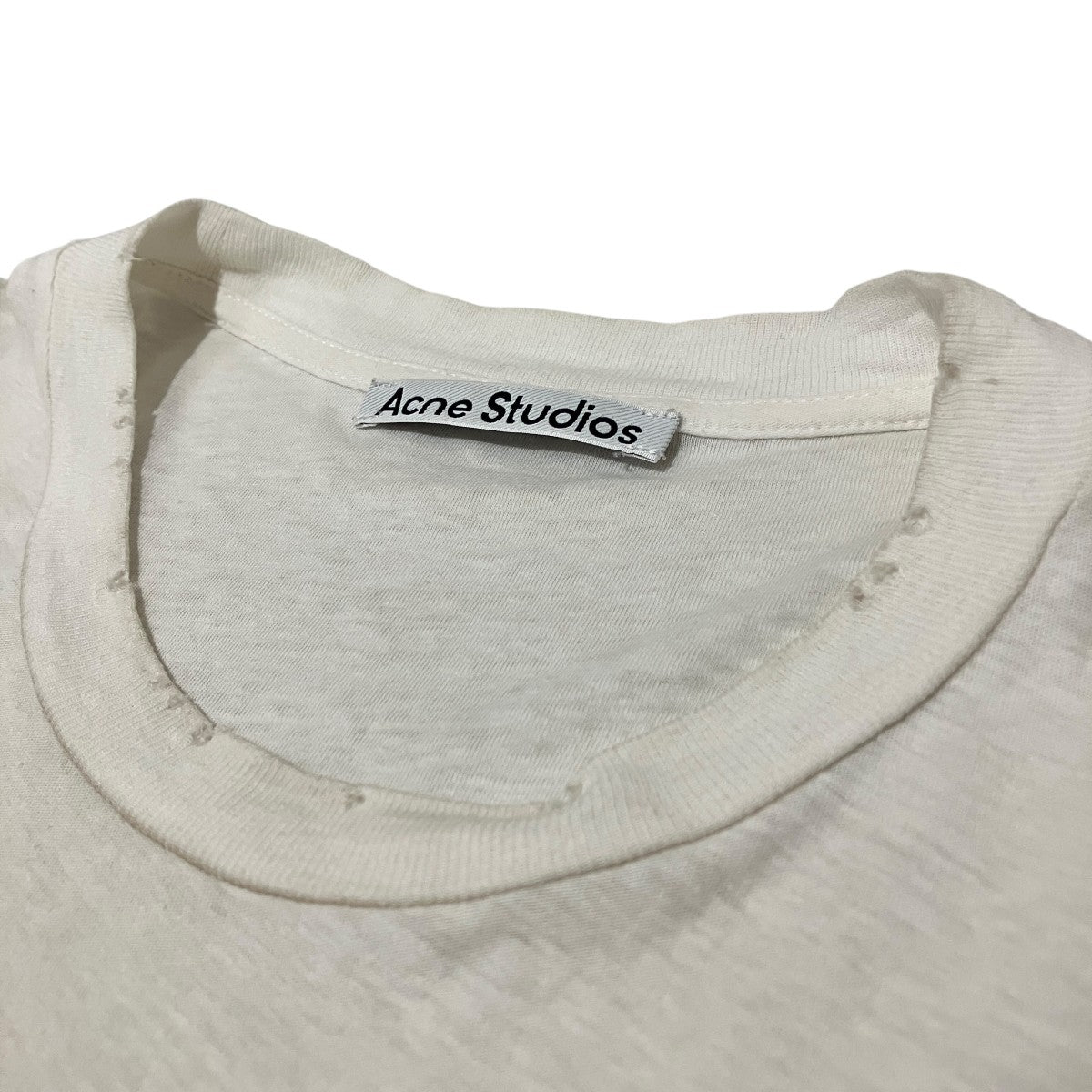 ACNE STUDIOS スプレー仕上げ1996ロゴTシャツ長袖カットソー 古着・中古-6枚目のアイテム画像