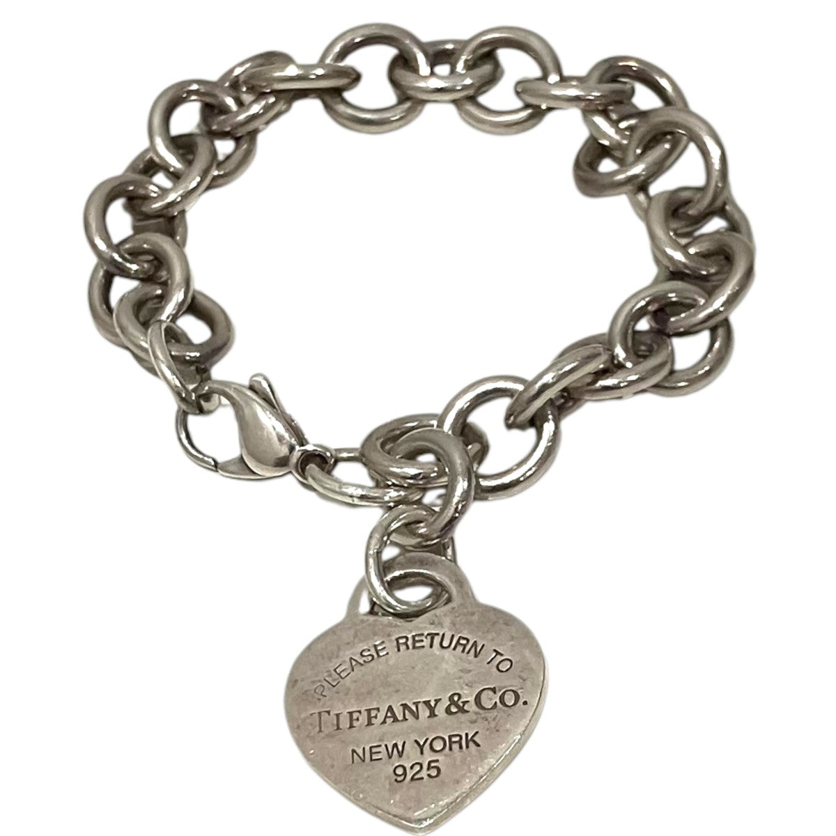 Tiffany ＆ Co． 【リターントゥハート チェーンブレスレット】チェーンブレスレット 古着・中古-2枚目のアイテム画像