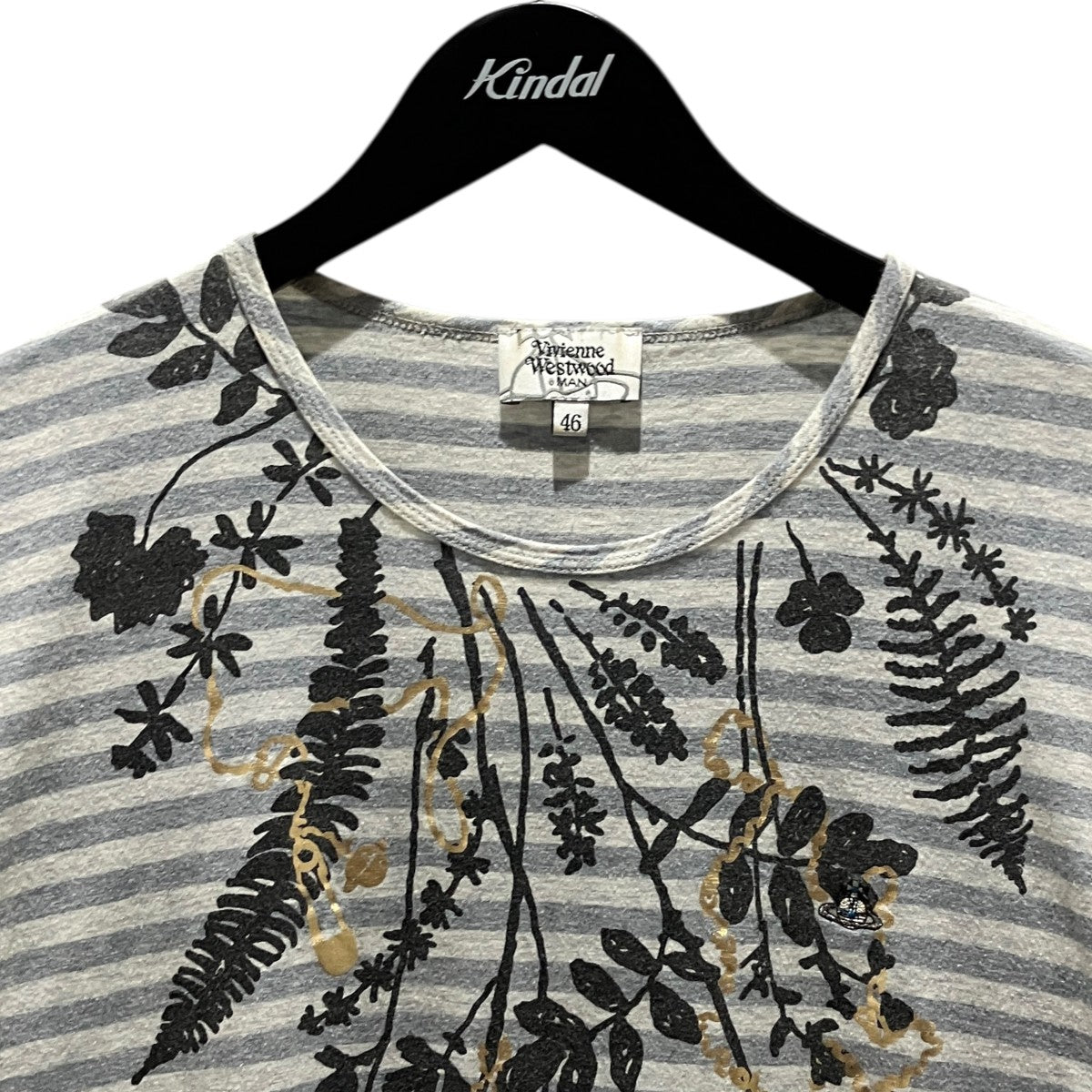 Vivienne Westwood man ボーダーTシャツ 古着・中古-3枚目のアイテム画像
