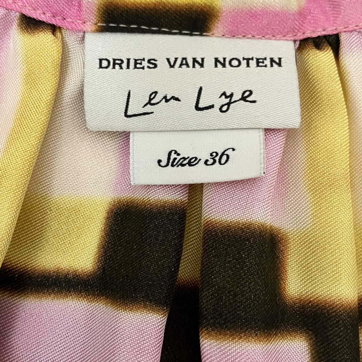 DRIES VAN NOTEN×LEN LYE 半袖シャツ211107672069 古着・中古-9枚目のアイテム画像
