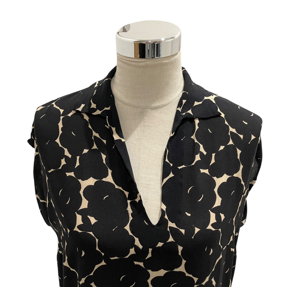 DRIES VAN NOTEN ノースリーブブラウス 古着・中古-3枚目のアイテム画像