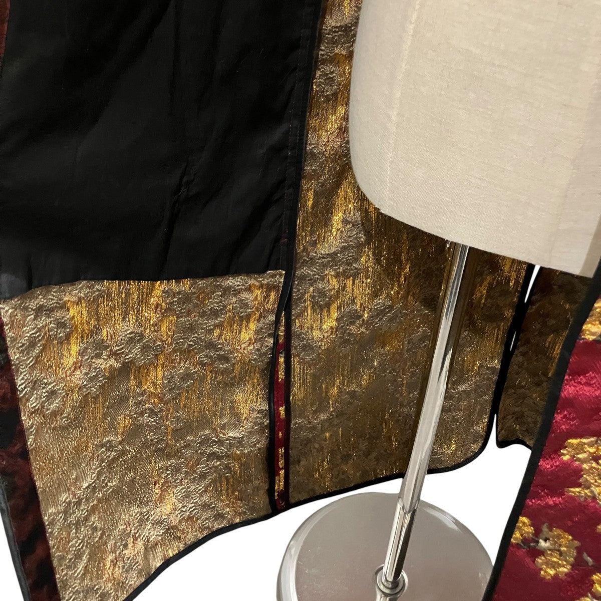 DRIES VAN NOTEN 15AW刺繍ロングジャケット 古着・中古-5枚目のアイテム画像