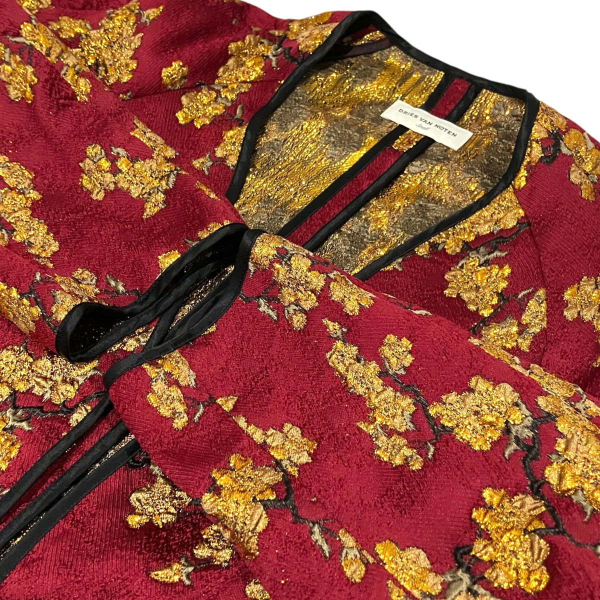 DRIES VAN NOTEN(ドリスヴァンノッテン) 15AW刺繍ロングジャケット