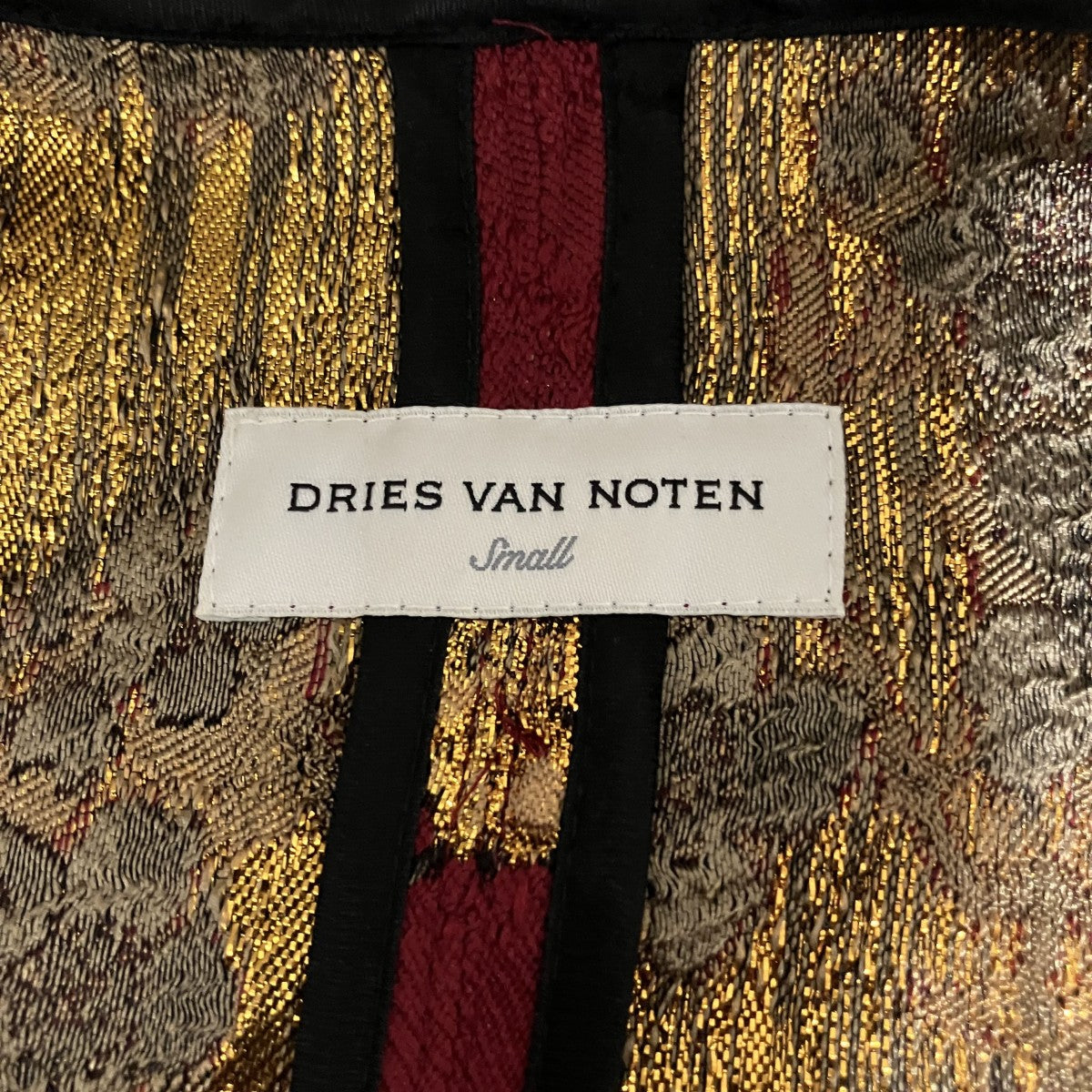 DRIES VAN NOTEN(ドリスヴァンノッテン) 15AW刺繍ロングジャケット