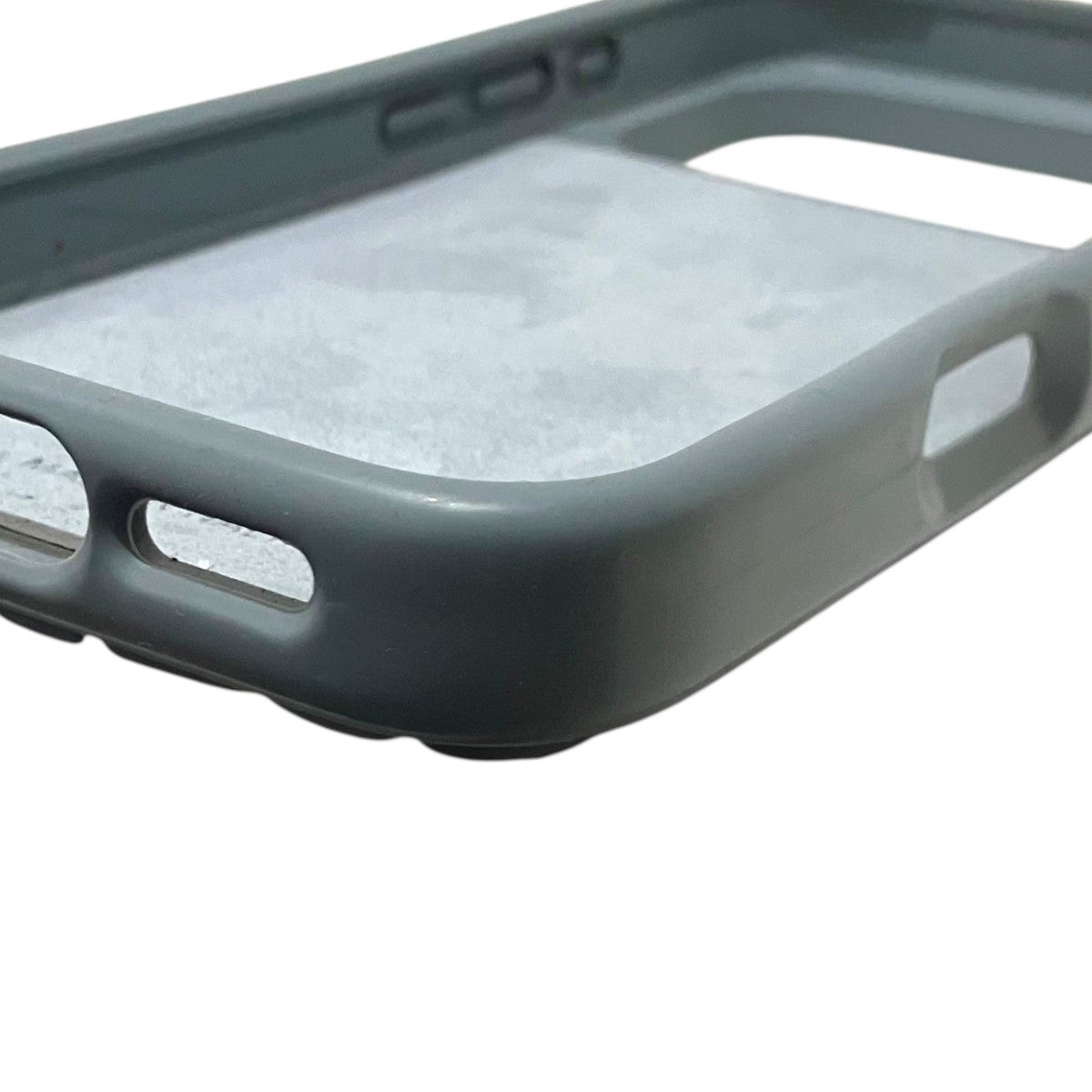 【マイクロカナージュ　ラバー】iPhone 17PRO ケースS8078ZEVL