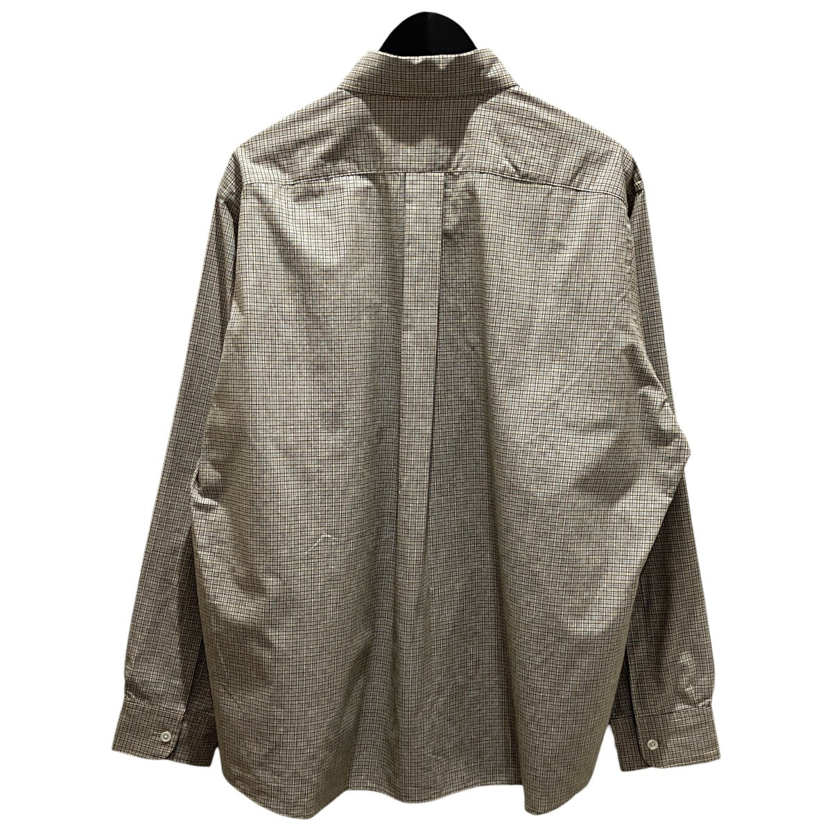 【GR7 MIXED POPLIN CHECK L／S】チェックシャツM72-780