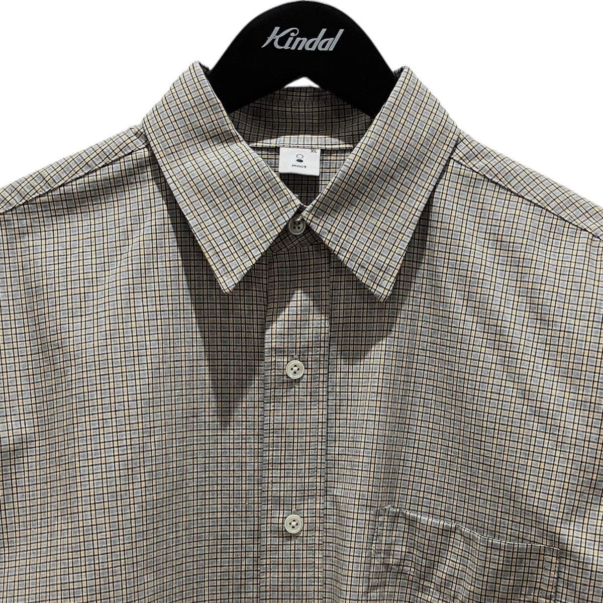 【GR7 MIXED POPLIN CHECK L／S】チェックシャツM72-780