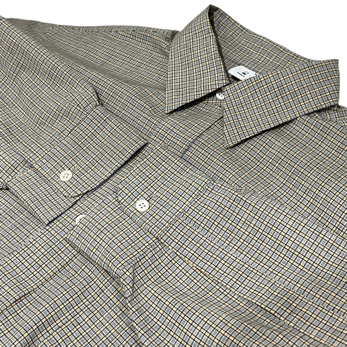 【GR7 MIXED POPLIN CHECK L／S】チェックシャツM72-780
