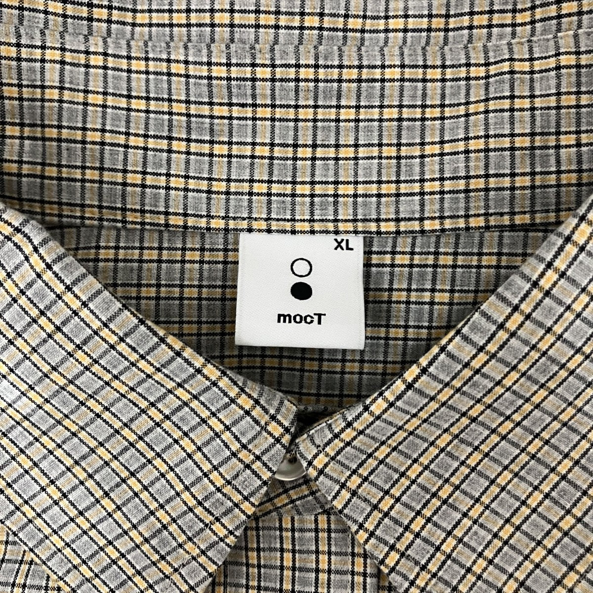 【GR7 MIXED POPLIN CHECK L／S】チェックシャツM72-780