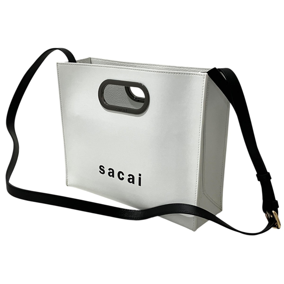 sacai(サカイ) ショルダーバッグS066-01 S066-01 ホワイト｜【公式