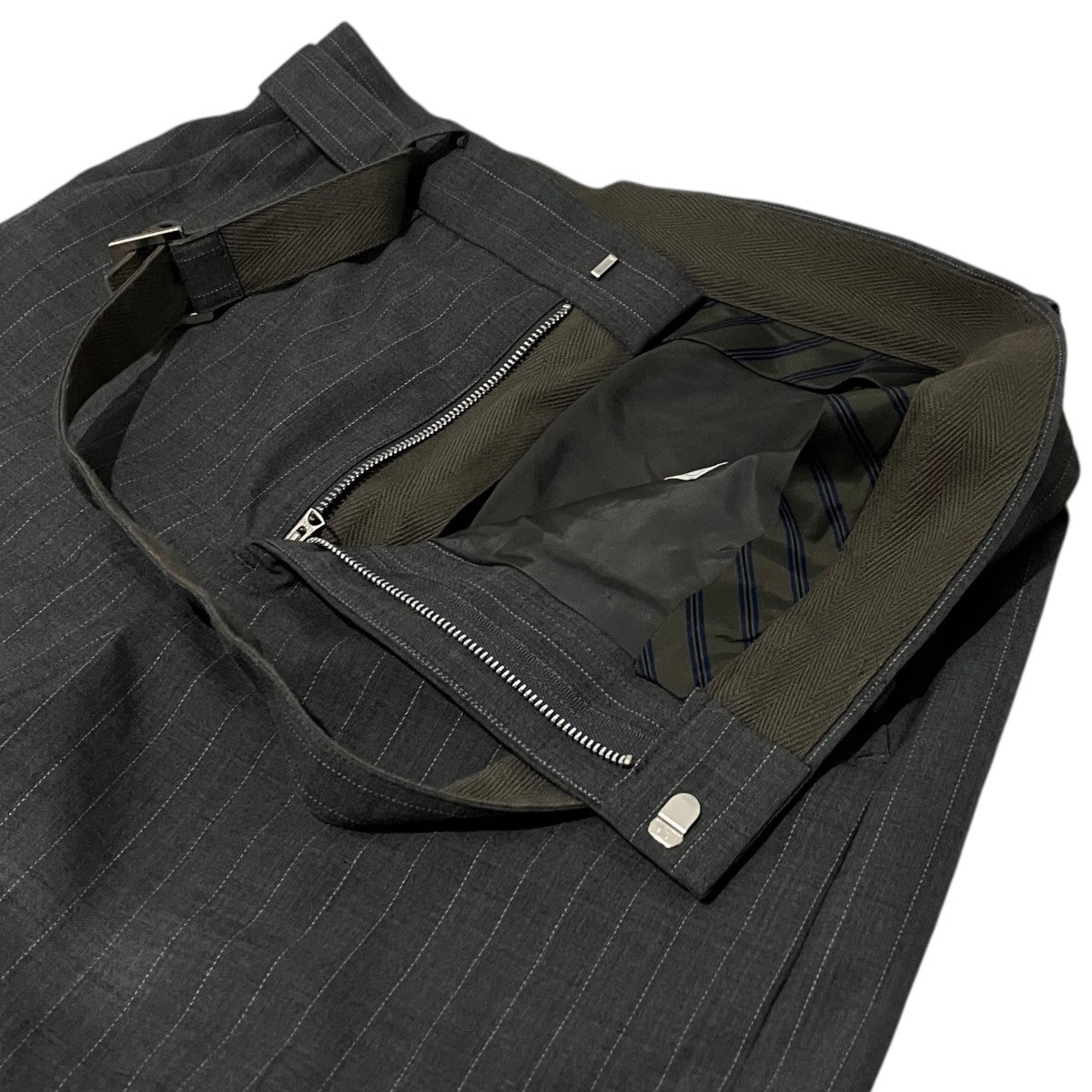 sacai 【Chalk Stripe Pants】スラックス24-03343M 古着・中古-5枚目のアイテム画像