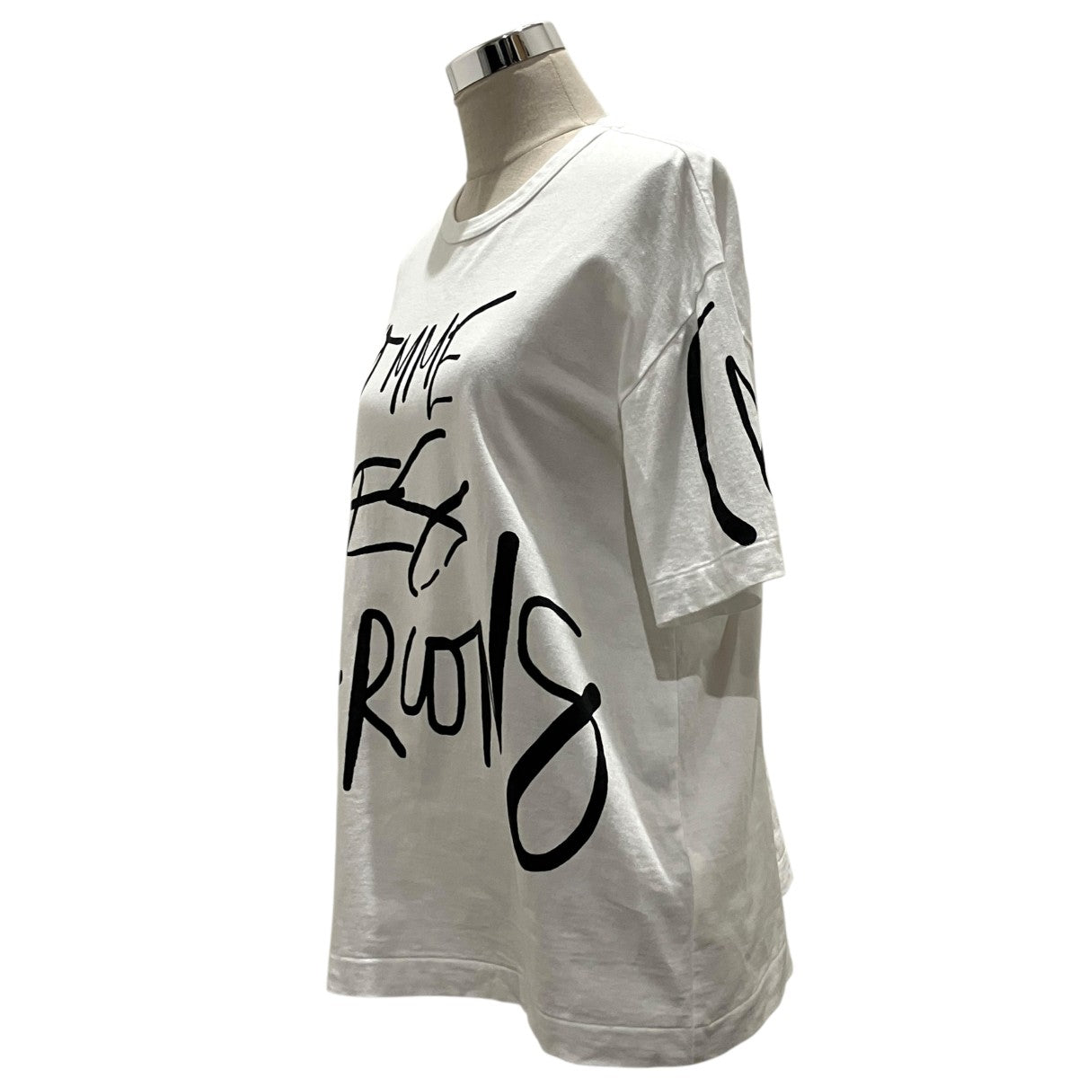 COMME des GARCONS(コムデギャルソン) 手書きロゴ風TシャツOK-T104 OK
