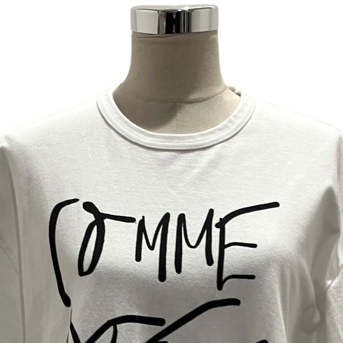 COMME des GARCONS(コムデギャルソン) 手書きロゴ風TシャツOK-T104 OK