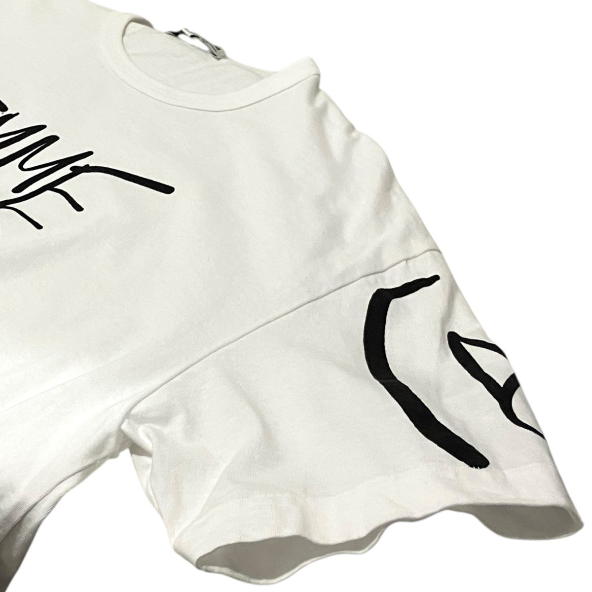 COMME des GARCONS(コムデギャルソン) 手書きロゴ風TシャツOK-T104 OK