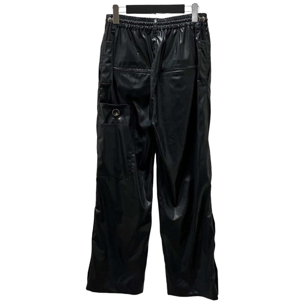 Licht Bestreben 25SS【アシンメトリーデザインペイントトラウザー】フェイクレザーパンツLB25SS-PT07-FFL 古着・中古-2枚目のアイテム画像