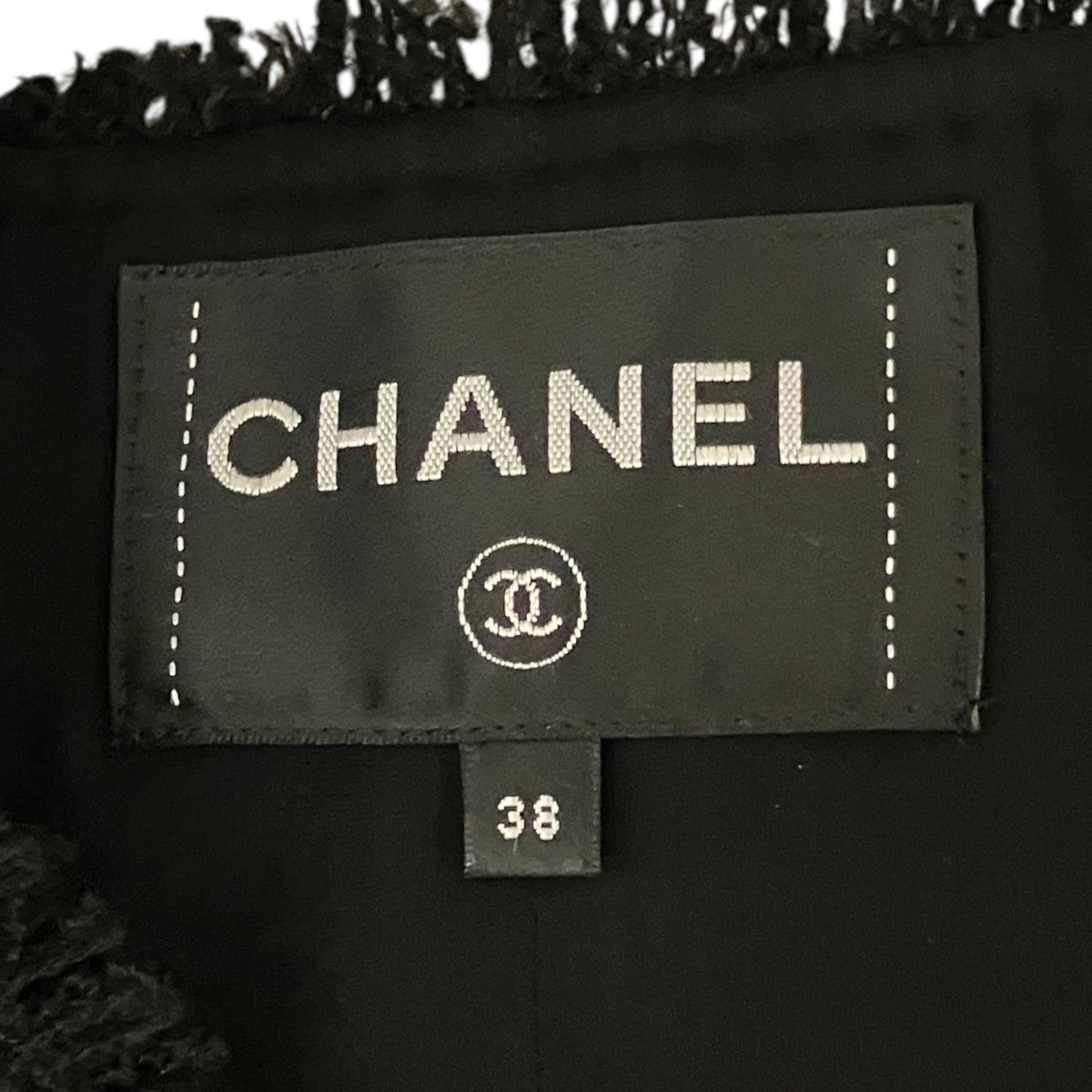 CHANEL 【METIERS D’ART】ツイードロングジャケットP64572V60407 古着・中古-7枚目のアイテム画像