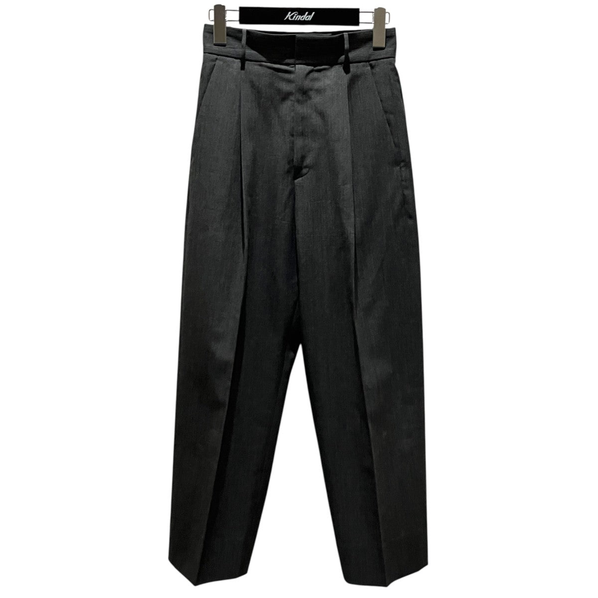 ATON 【サマーゥールタックテーパードパンツ】スラックス7074546 古着・中古-1枚目のアイテム画像