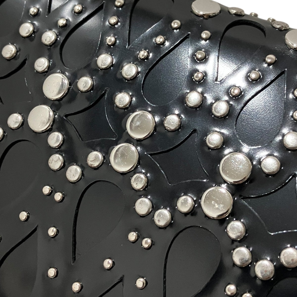 ALAIA 【Patent Leather Studded Flap Clutch】クラッチバッグ 古着・中古-7枚目のアイテム画像