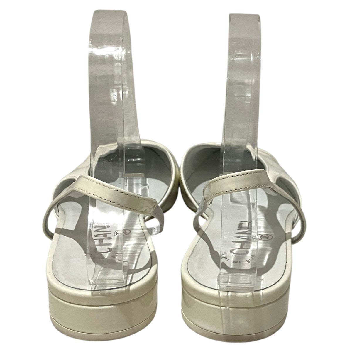 CHANEL スリングバックパンプス 古着・中古-3枚目のアイテム画像