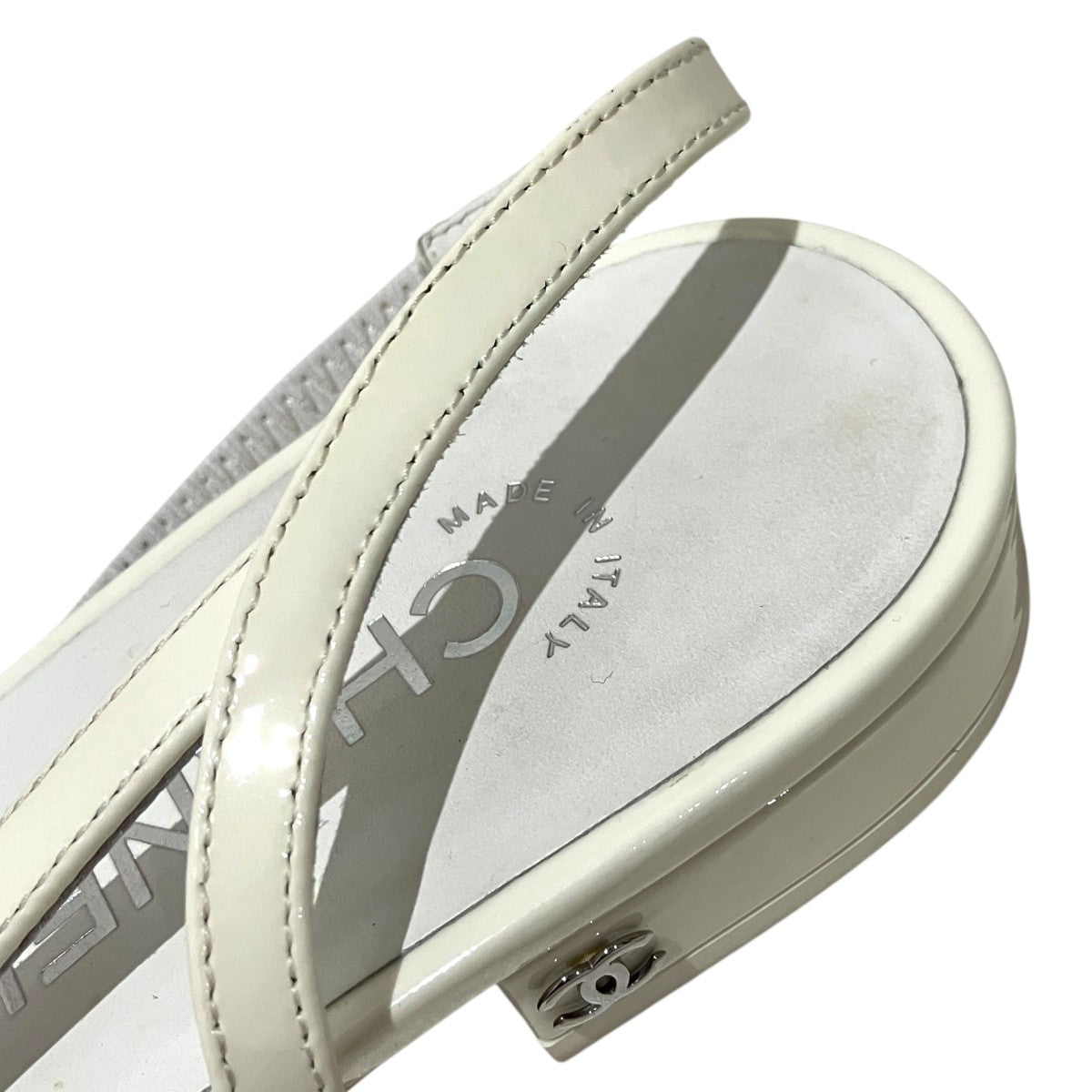 CHANEL スリングバックパンプス 古着・中古-9枚目のアイテム画像