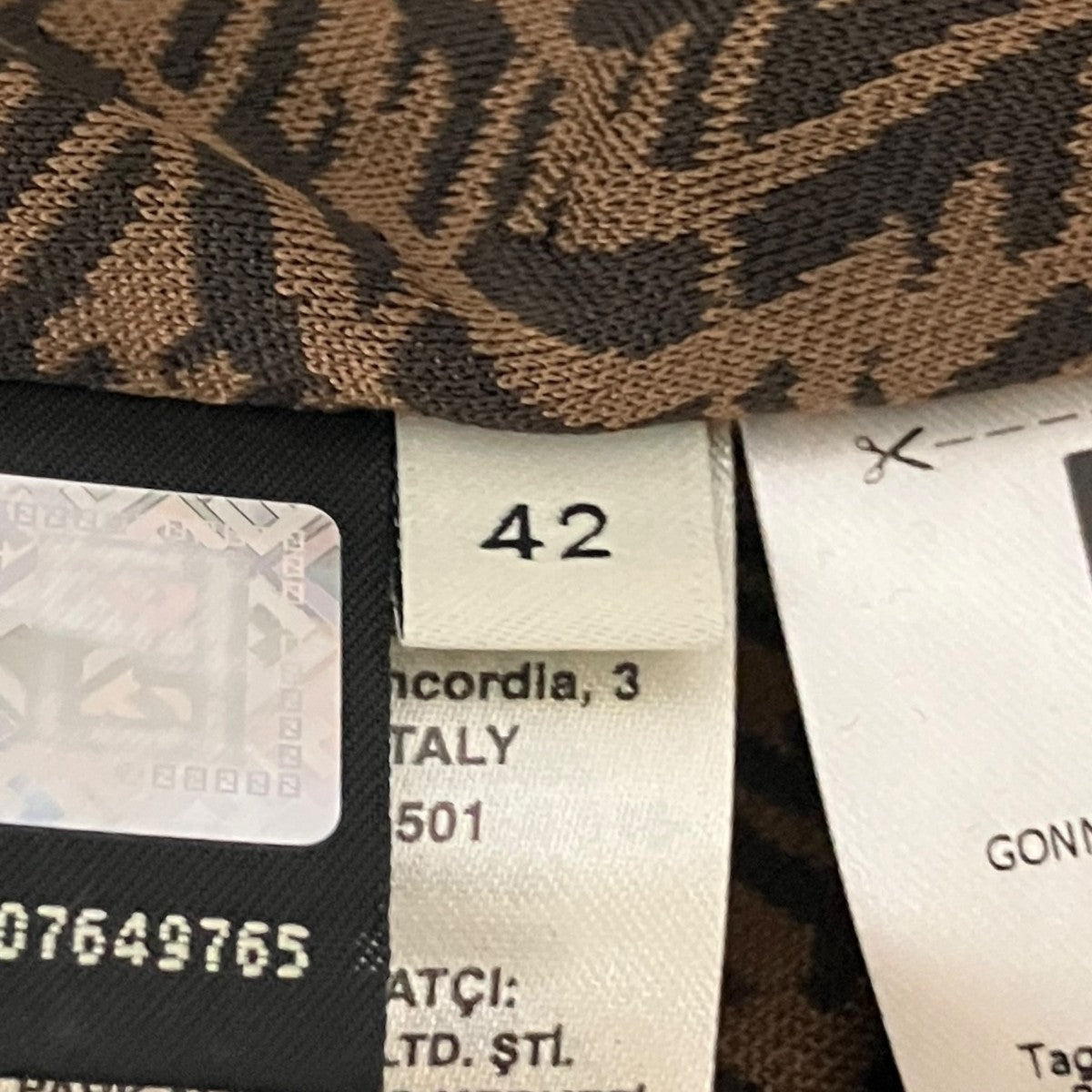 FENDI ドレスワンピースFQ7210 古着・中古-6枚目のアイテム画像